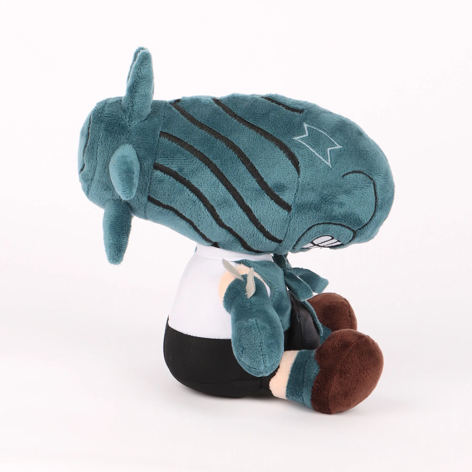 Anime nuevo motosierra hombre muñeco de juguete de peluche 23CM dibujos animados lindo suave Reze muñecas juguete de peluche periferia para chico Halloween regalo de Navidad