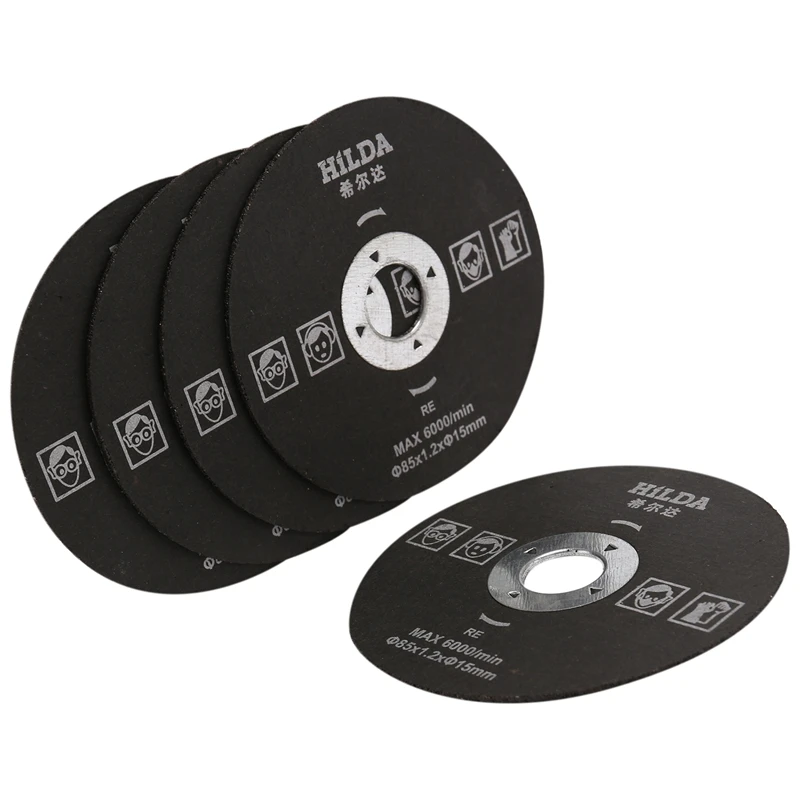 85Mm Cutting Discs Circular Resin Grinding Wheel Saw Blades For Metal Cutting Fiber Cutting Disc Abrasive Tools