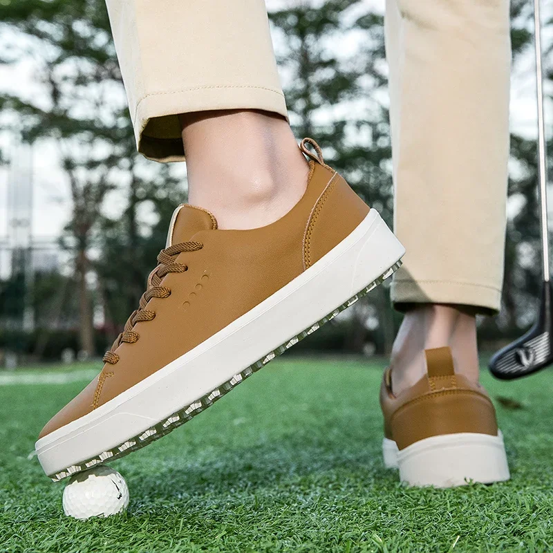 Sepatu Golf ringan untuk pria dan wanita, sepatu Golf pria dan wanita, sneaker Golf ringan untuk pria dan wanita