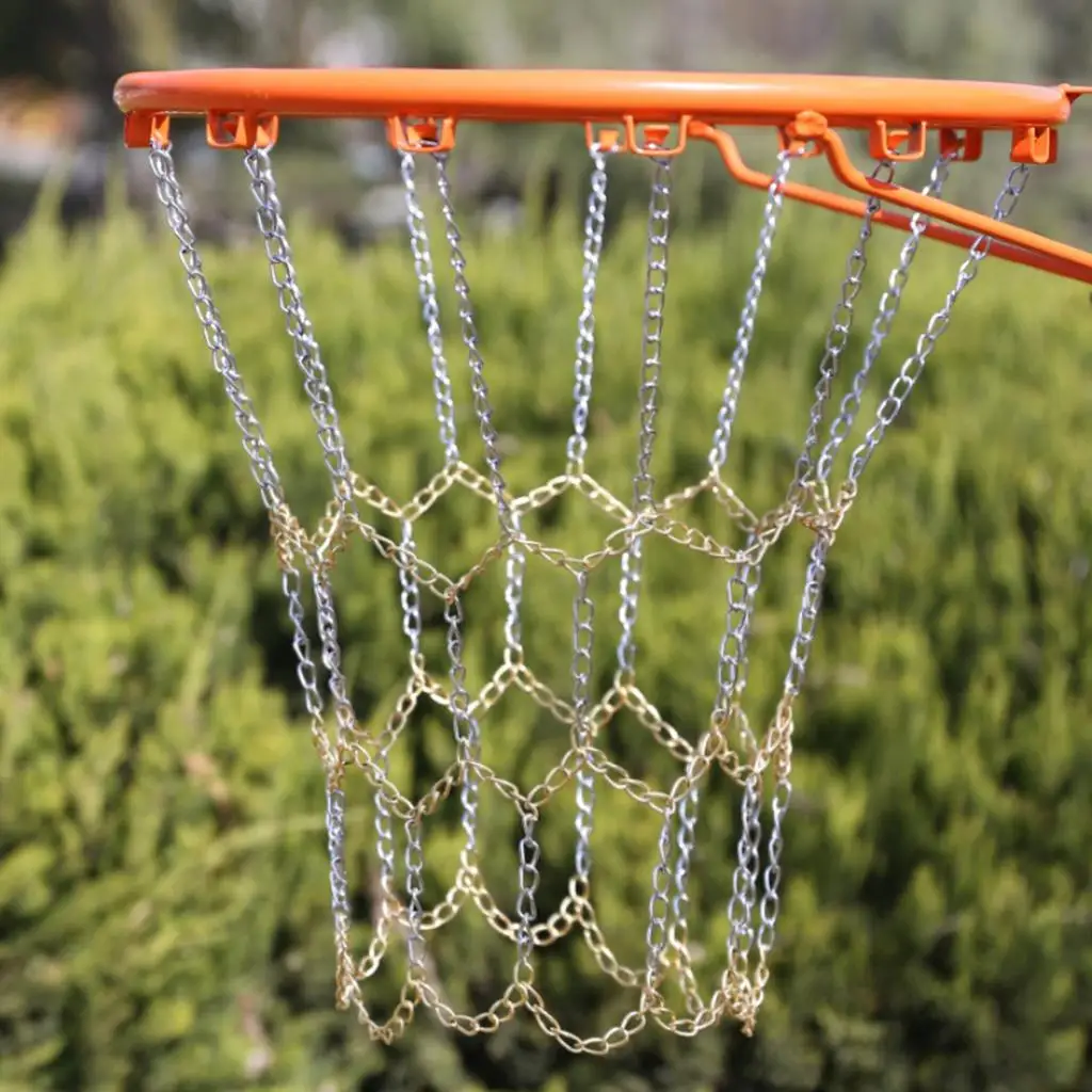 Antiroest basketbalketting Net Hoop 12-lus velg Officiële vervangende lus