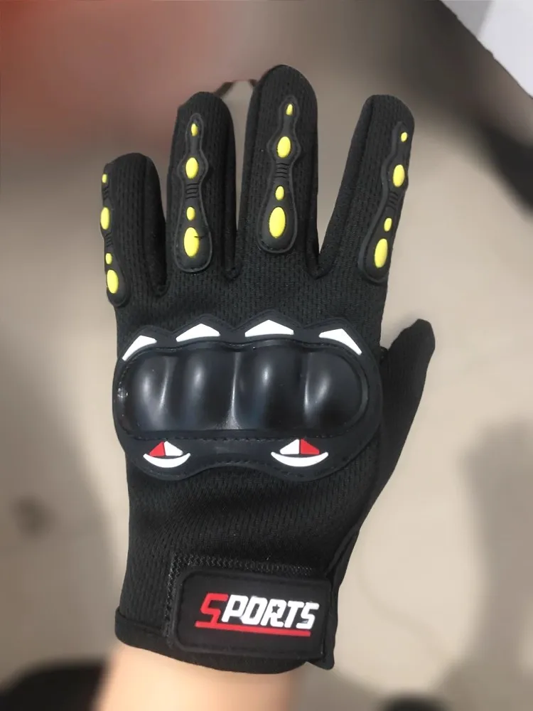 

Motorcycle Tactical Full Finger Gloves Breathable Protective Bicycle Motorcycles Outdoor Riding Hard Shell Half Finger Gym Glove
