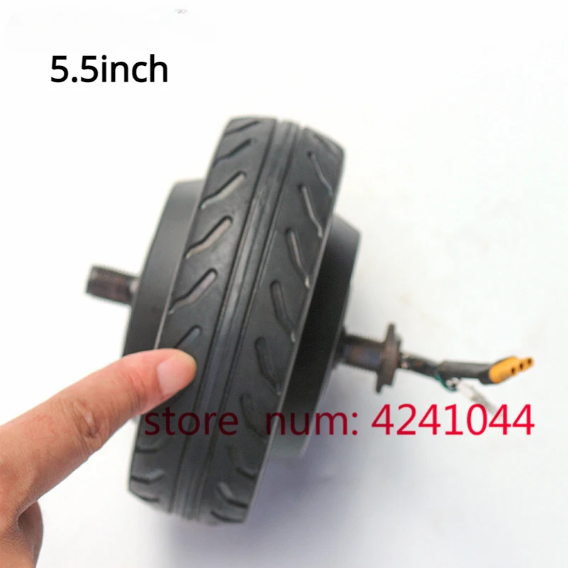 5.5x2 tire& 24v Electric Hub Motor 5.5 inch hub Wheel motor For Electric Folding Scooter Hoverboard Standing Scooter Skatebaord