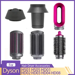 Lokówka do włosów wymienić części do Dyson Airwrap HS01 HS05 HD01 HD02 HD03 HD08 dysza Flyaway suszarka kręcenie loków narzędzia do stylizacji kija