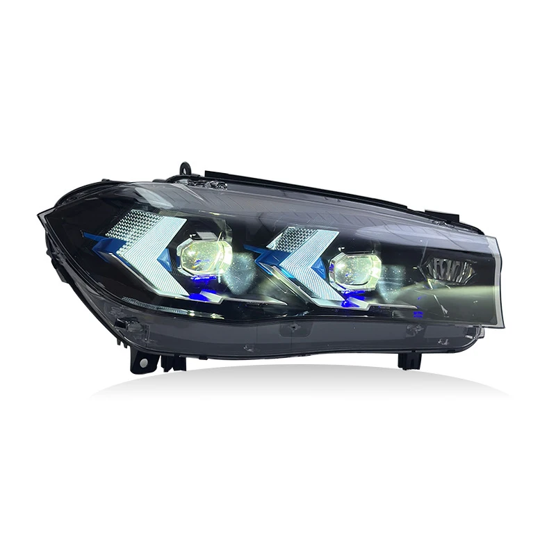 

Suitable for B-MW X5 2014-2018 F15 Headlight Assembly Modification with New LED Laser Lens Daytime Running Light Steering