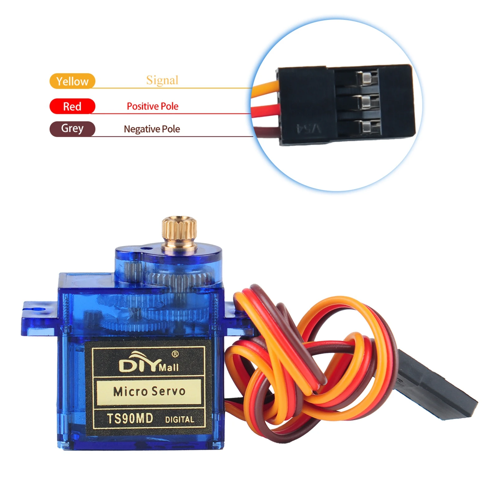 4 ชิ้น TS90MD ไมโครดิจิตอลเซอร - Rc Helicopter Servo บทวิจารณ์และราคา