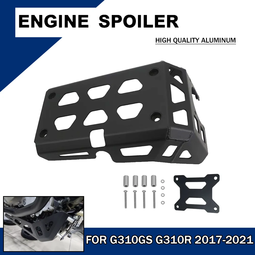 For G310R 2016 2017-2021 G310GS Motorcycle Skid Plate Engine Protective Cover Chassis Guard Belly Pan Protector For G 310GS 310R