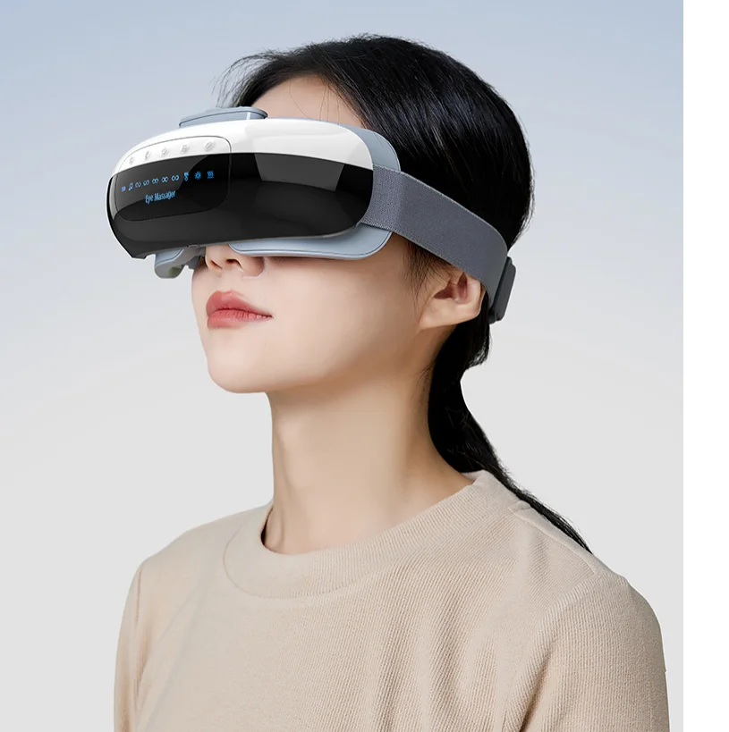 Intelligent Timing Eye Massager Multifunctional Three-Color Light Moisturizing Constant Temperature Sleep Features Musical