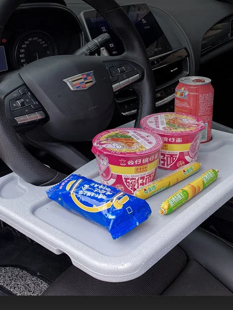 Support de table pour volant de voiture, table de voiture, support de bureau pour ordinateur portable, table robuste et durable pour véhicule