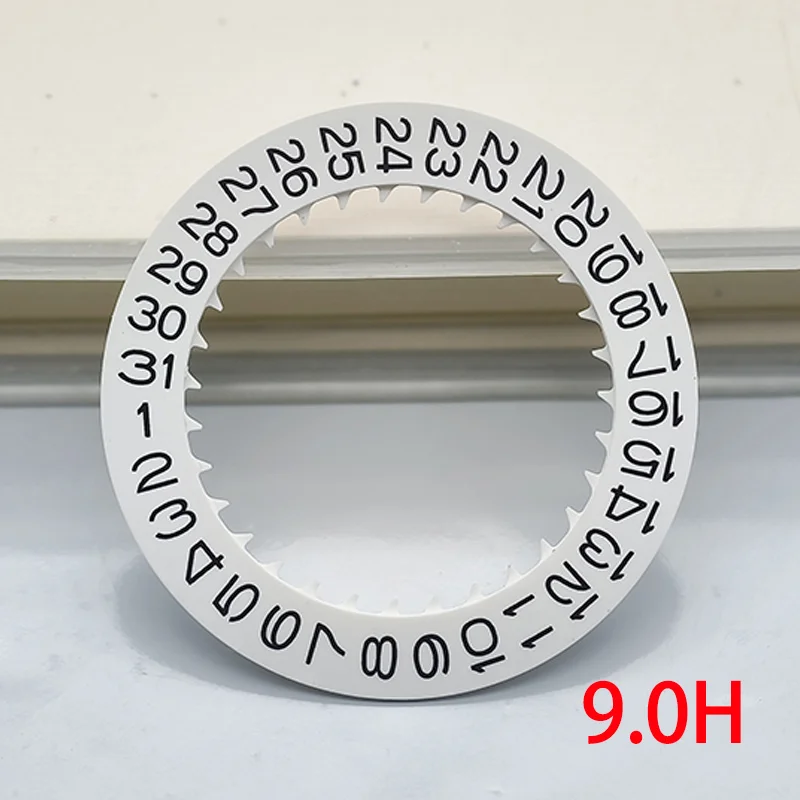 NH35 NH36 Date Dial Fit NH35 NH36 NH34 Movement SKX007 SKX009 Red Blue Black Automatic Mechanical Movt Day Date Dial Wheel