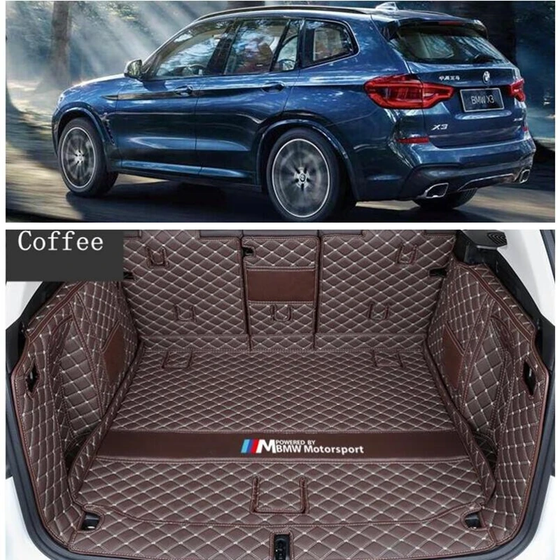 

For BMW X3 G01 G08 2018 2019 2020 2021 2022 Full Rear Trunk Tray Liner Cargo Mat Floor Protector Foot Pad Mats