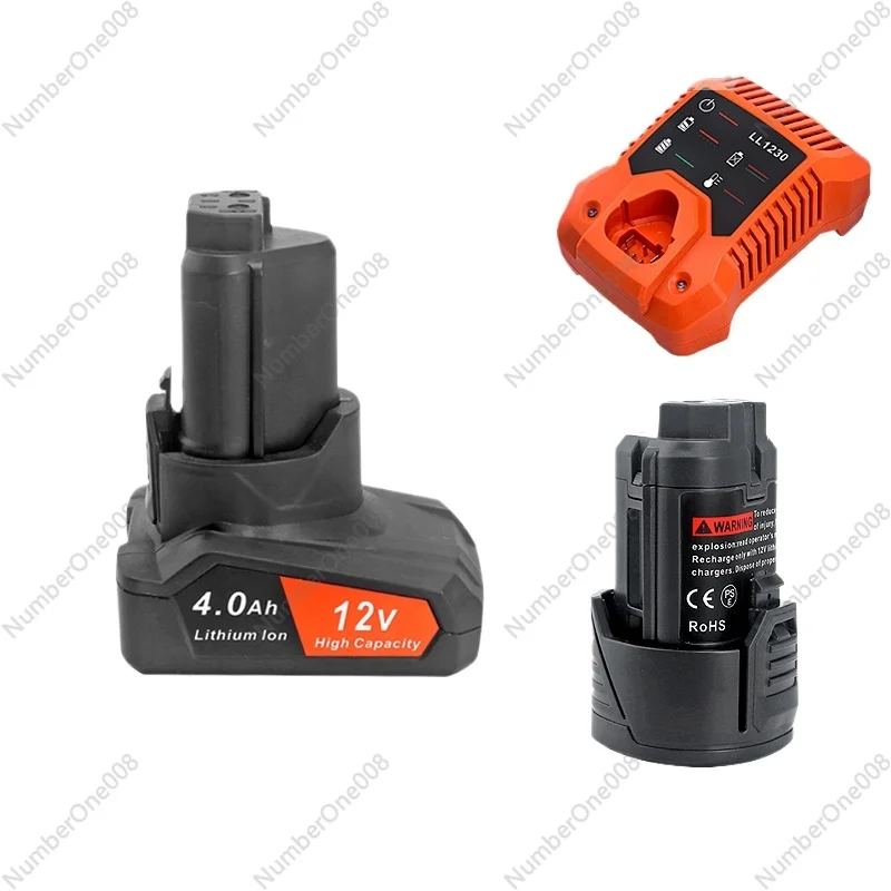

Сменная литиевая батарея большой емкости AEG Ridge Ridgid12v для электроинструментов Bs12c2 L1230 L1215p