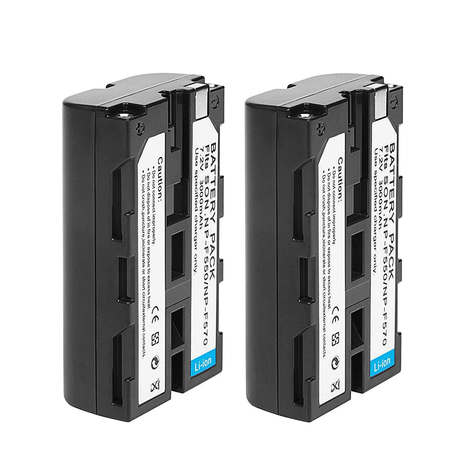 3000mAh Brand-New For Sony NP-F570 NP-F550 NP F550 F570 F530 F330 Light Battery for Yongnuo Viltrox Video LED Light