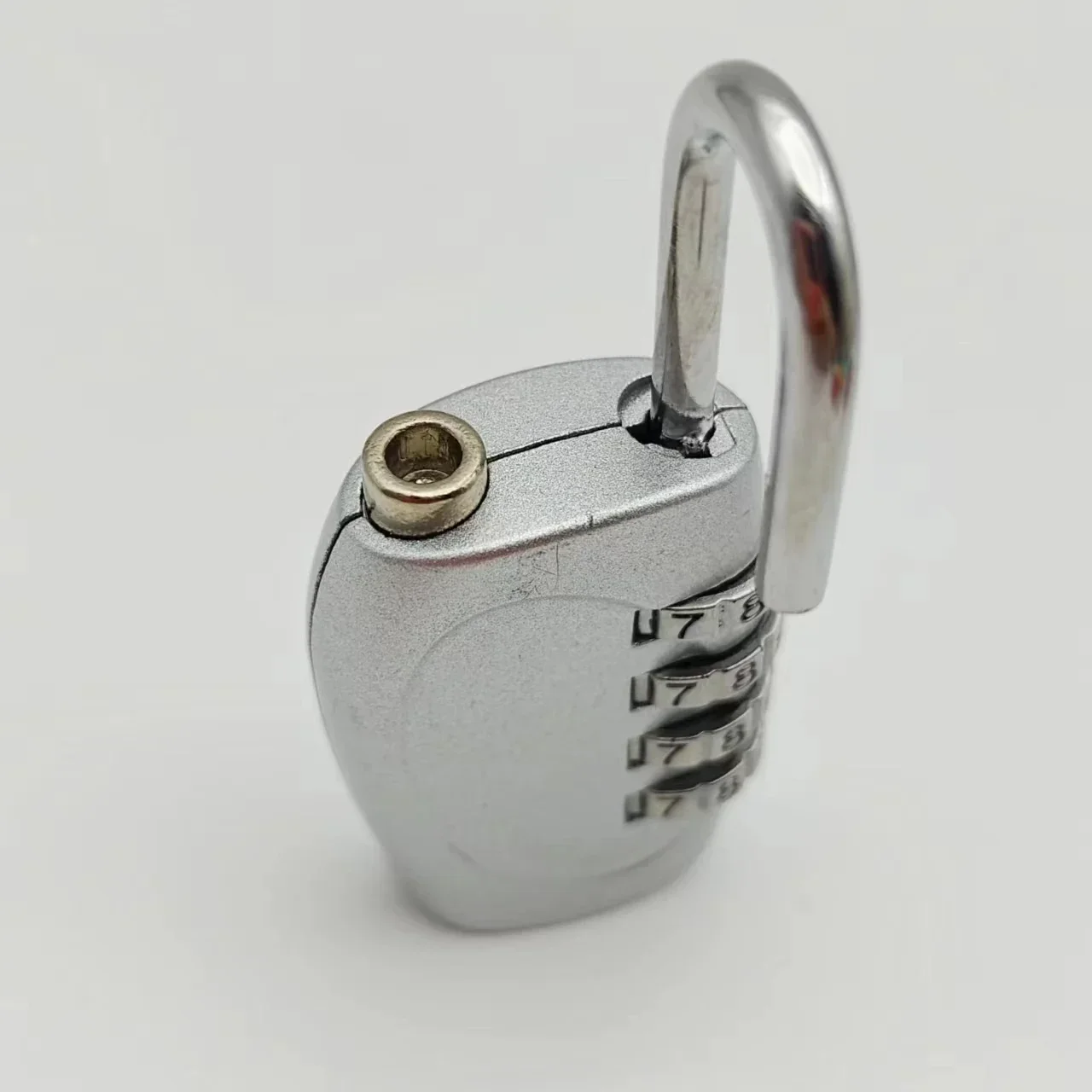 4 Digit Password Lock Zinc Alloy Password Padlock for Door Gym Drawer Trunk Cabinet Gift Code Resettable 1PCS