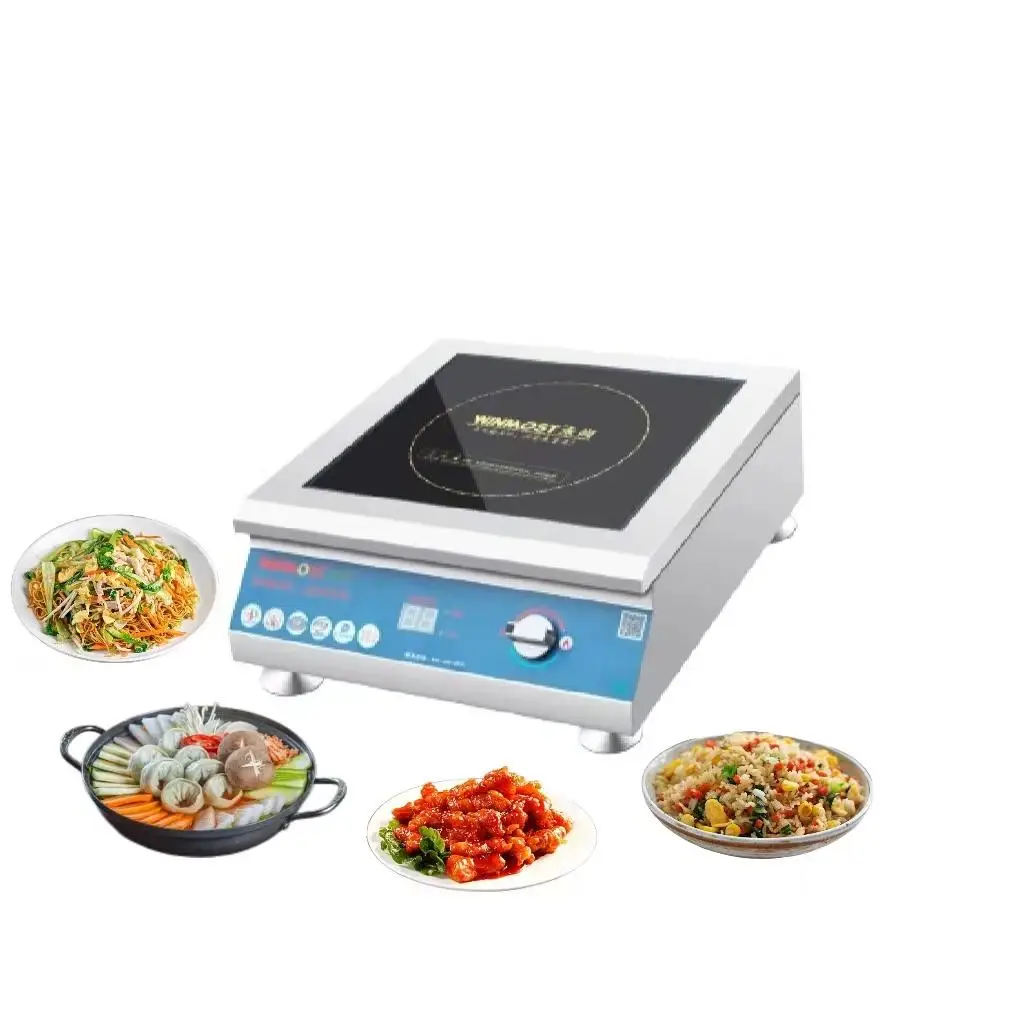 

Factory Direct Induction Cooker Top For Commercial Restaurant Kitchen Equipment