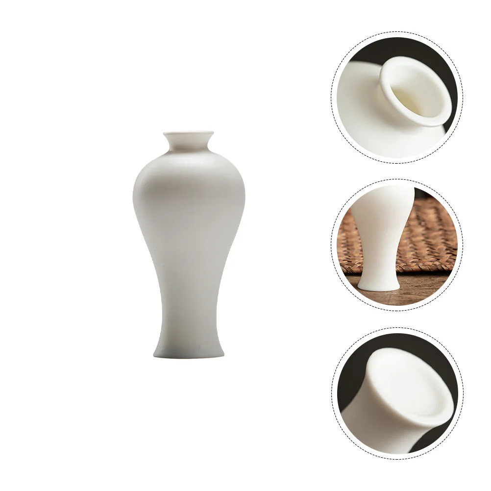 

Graceful Zen Ceramic Vase Home Furnishing Elegant Flower Arrangement Vase Perfect Gift for Mother's Day Christmas