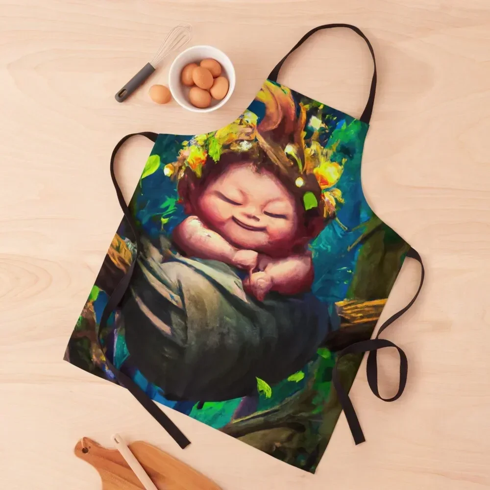 

Rock-a-bye Baby Apron kindergarten teacher Kitchenware Woman Kitchens Apron