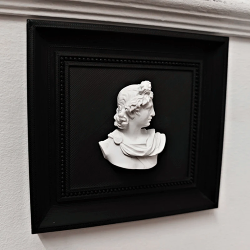 ثلاثية الأبعاد الجص أبولو الفن النحت إطار الصورة الفن اليوناني القديم والأساطير غرفة المعيشة غرفة المكتب جدار أو الجدول الديكور #2