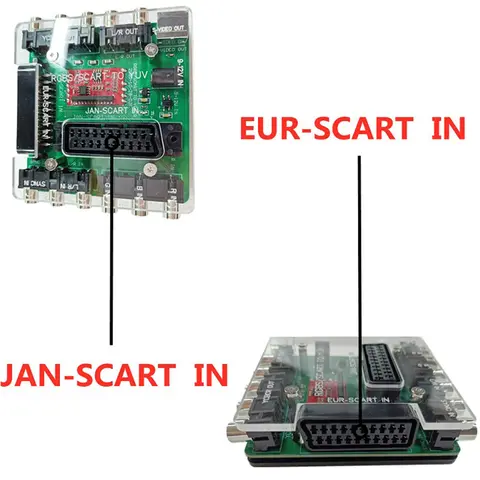 ड्रीमकास्ट SEGA SFC PS2 MD SS रेट्रो गेम कंसोल के लिए मैक्सगीक वीडियो कन्वर्टर RGBS/SCART को YUV YCBCR/S-वीडियो में अपग्रेड करें 8 best sales ड्रीमकास्ट आरजीबी - №7