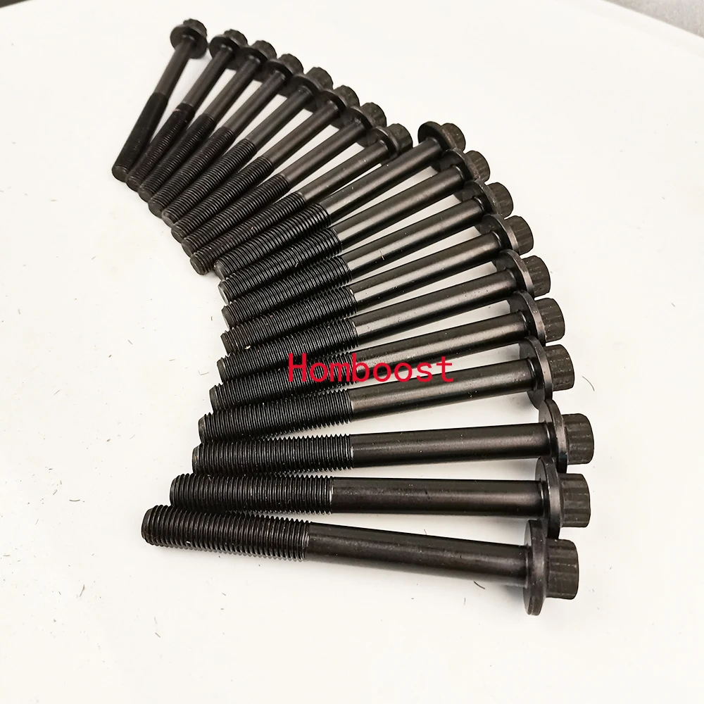 18PCS Cylinder Head Bolt Screws WL01-10-135 WL For Mazda B-Series Bongo Brawny Friendee MPV Titan