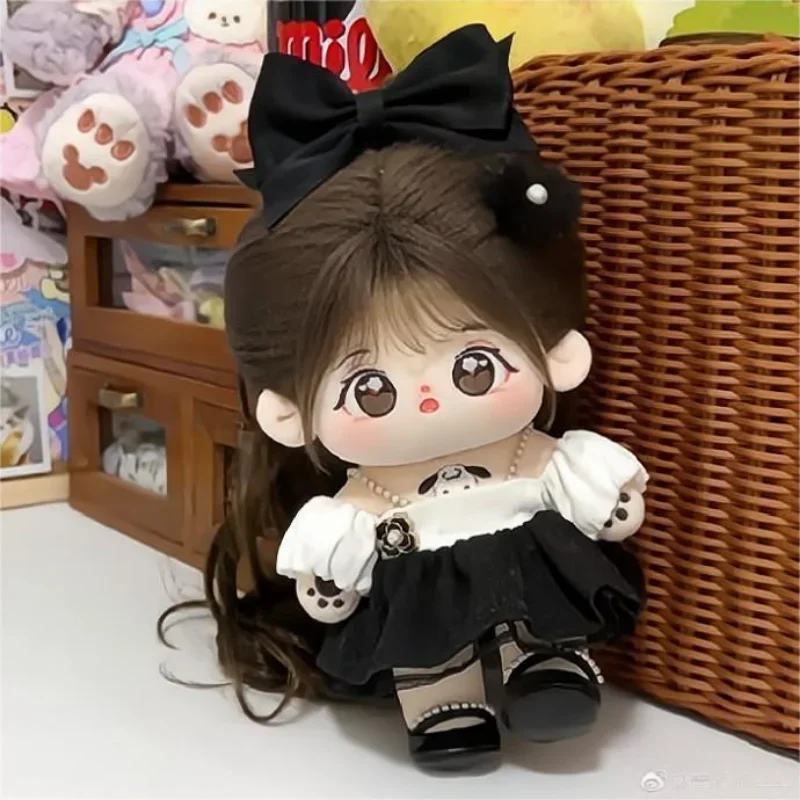 

Cotton Doll Plush Toy Li Sauce Little Halo Net Red Cute Star Doll Changeable Clothes Diy Nude Doll 20cm Gift For Girls And Boys