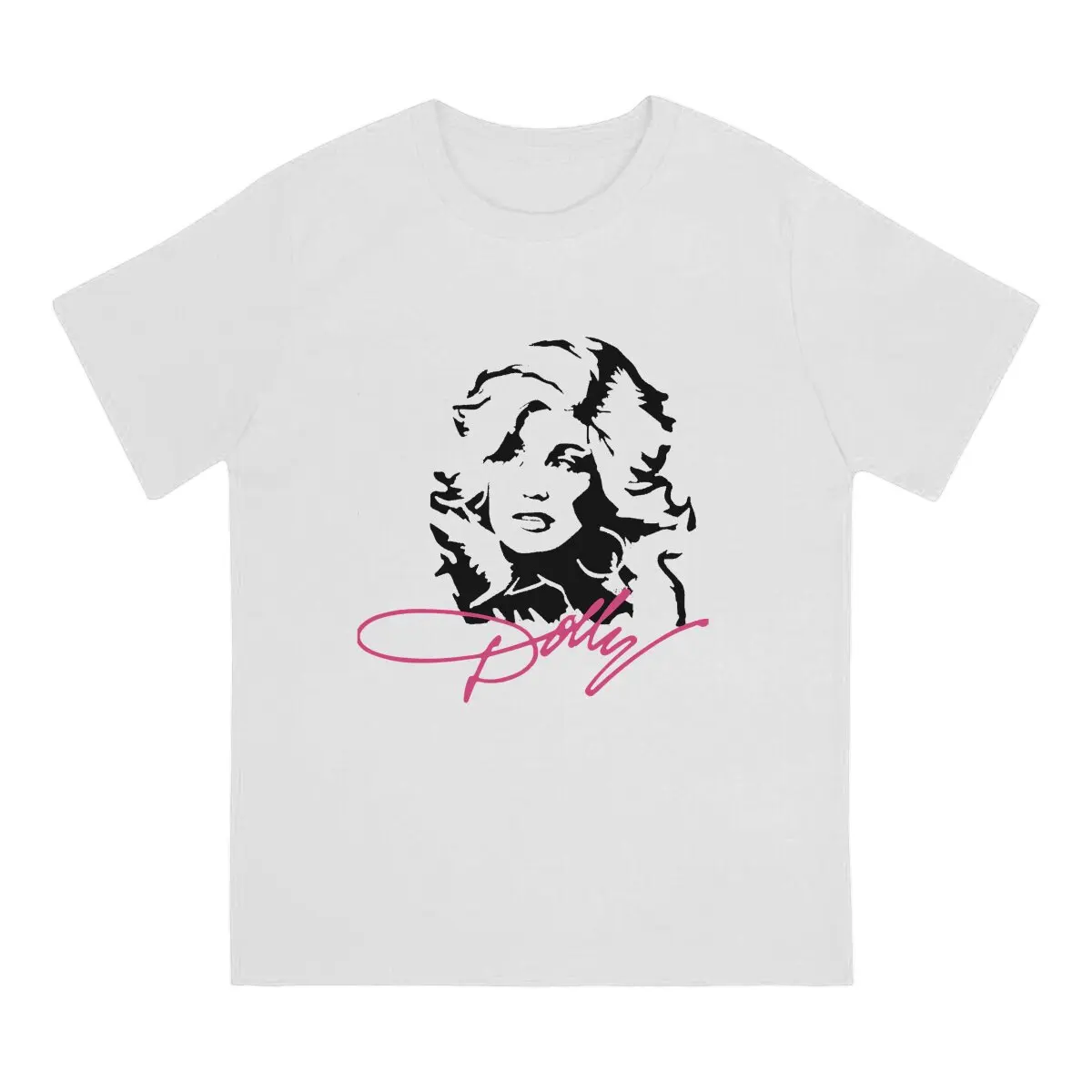 Pop Music Hip Hop TShirt D-Dolly Parton Singer Casual T Shirt Hot Sale Stuff For Men Women