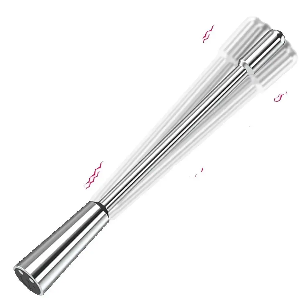 Stainless Steel Vibrating Metal Plug 7 Modes Rechargeable Personal Massager Wholesale OEM ODM Factory