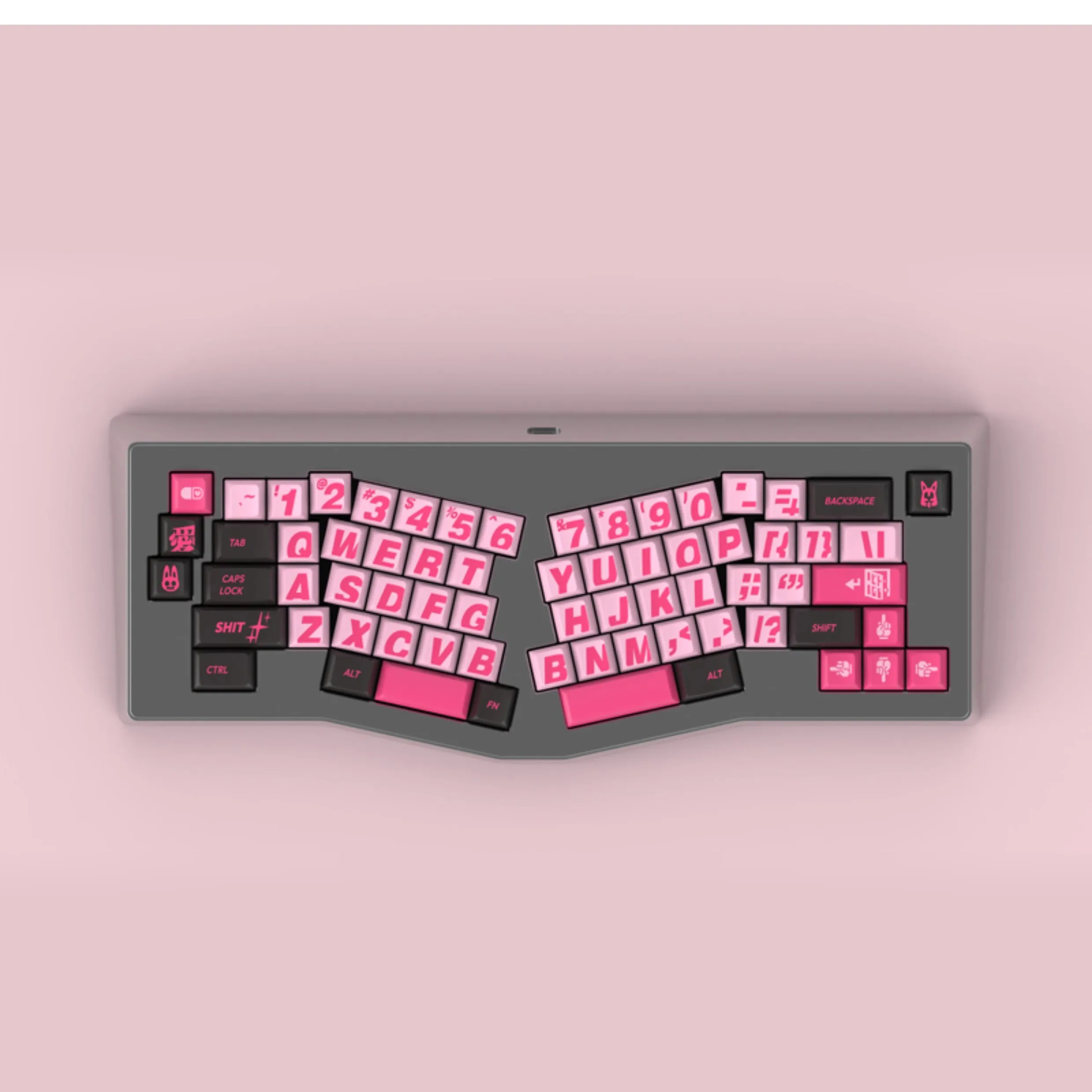 GMK 169 Fianlkey Sweetheart Keycaps PBT Dye Subbed Mechanical Key Caps Cherry Keycap With 2.25U 2.75U 3U 7U Spacebar ISO Enter