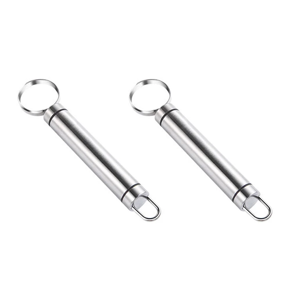 Stainless Steel Fruit Core Fruit Core Removing Tools Remover Kitchen Utensil Yellow Peach Fruit Corers Corer