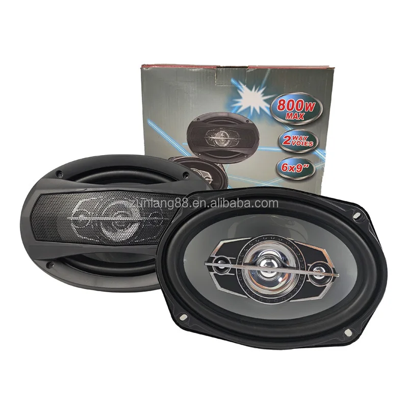 

1 пара автомобильных аудио автомобильных дверных динамиков Твитер 6*9 дюймов Полный диапазон автомобильных коаксиальных динамиков Лучшая цена 12 В Универсальный железный штамп Сталь