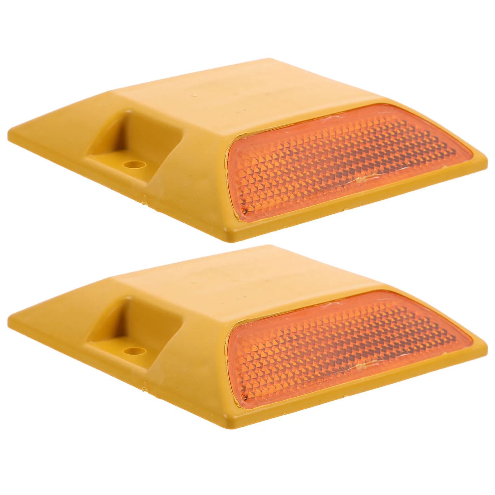 5pcs Set of 5 Drive Way Markers Driveway Reflective Road Rectangle Stud Studs Reflectors Pavement