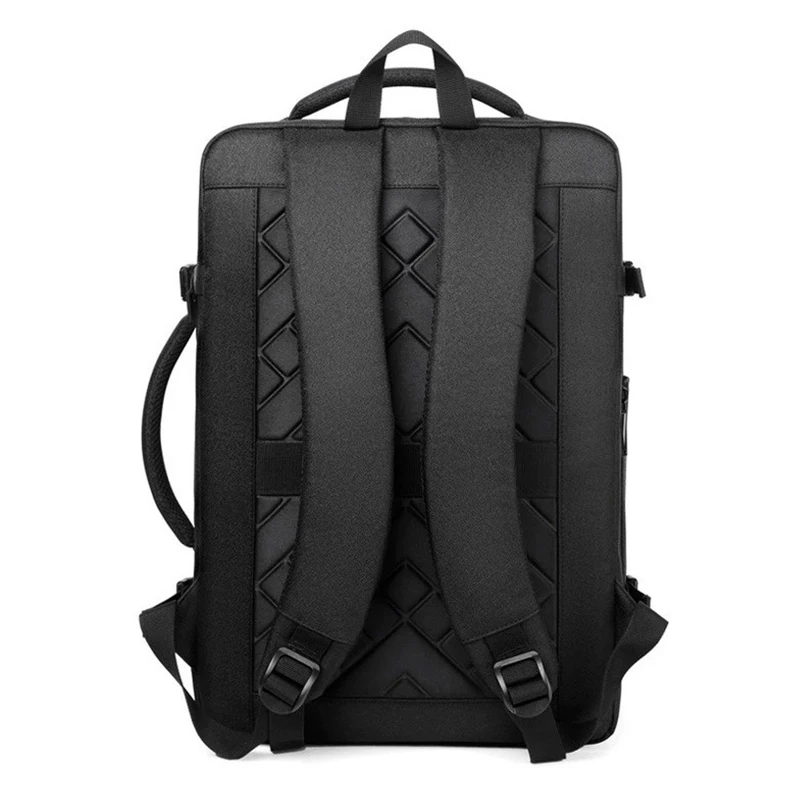 Männer 17.3 ''große Kapazität Laptop Rucksack USB-Port multifunktion ale Business-Taschen Outdoor-Reisetasche Oxford wasserdichte Schult asche