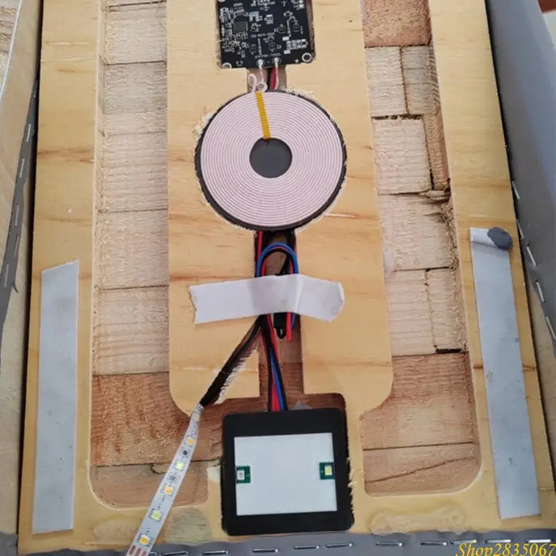 Constructed In Radio Charging Nearby Lamp With Touch Control 15W Fast Fee And Modifiable Lighting For Home Deck 831F