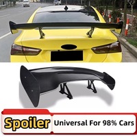 Universal Sedan Cars 145cm Fit Mostly Vehicle GT Style Styling Rear Trunk Lip Spoiler Wing Racing Tuning Accessories Body Kit