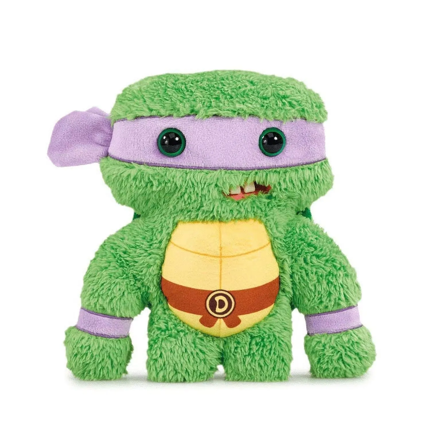 Fuggler Schlüsselanhänger Schildkröten Weiche Plüsch-Stoffpuppe Lustige Hässlich-Süße Zahnmonster-Spielzeuge Cartoon-Anime-Figuren Kinder-Trend Weihnachtsgeschenk – Detail 1