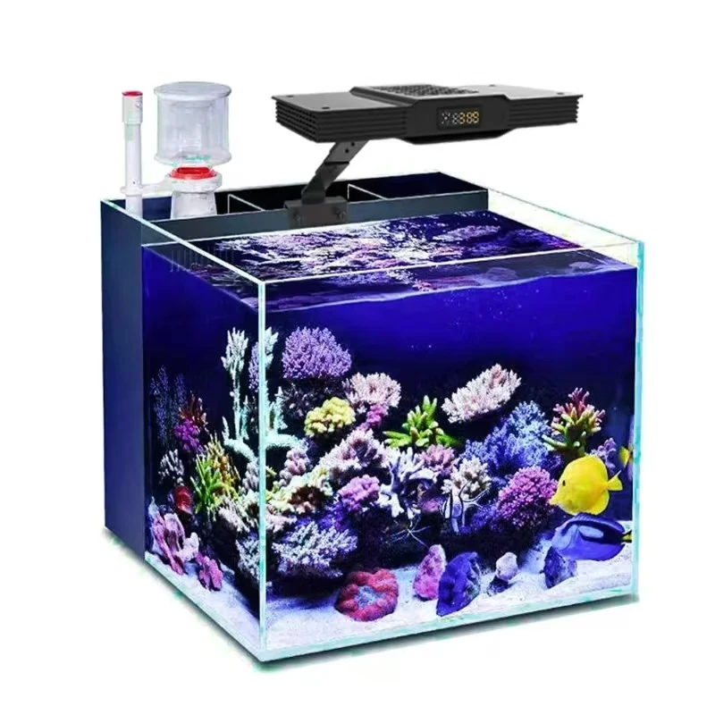 الأطياف أكوا نايت V3 LED حوض السمك ضوء الطيف الكامل للبرمجة شروق الشمس غروب الشمس 60 واط خزان الأسماك المياه المالحة الشعاب المرجانية