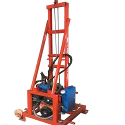 Cheap Price Small Portable Electric Mini Manual 100m Hydraulic System Rotary Boring Deep Water Well Drilling Rig