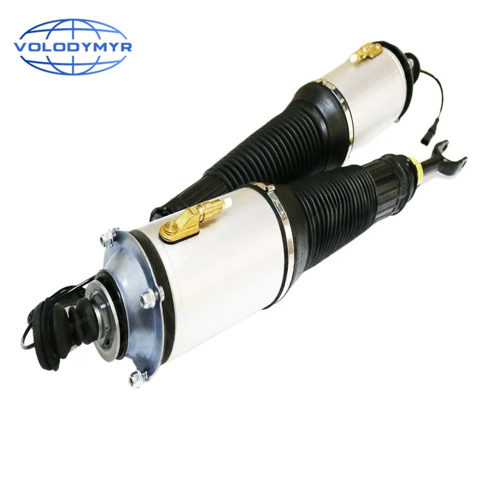 

2pcs Front New Air Suspension For Audi A8 D3 4E Air Shock Absorber Spring Assembly OEM 4E0616039 4E0616040AF