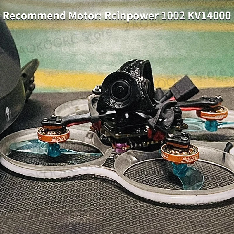 ACK75 Attacking Chicken FPV Frame KIT Transform Mobula6 Mobula7 Modify 1S/2S/O3 For RC FPV Tiny Whoop DIY