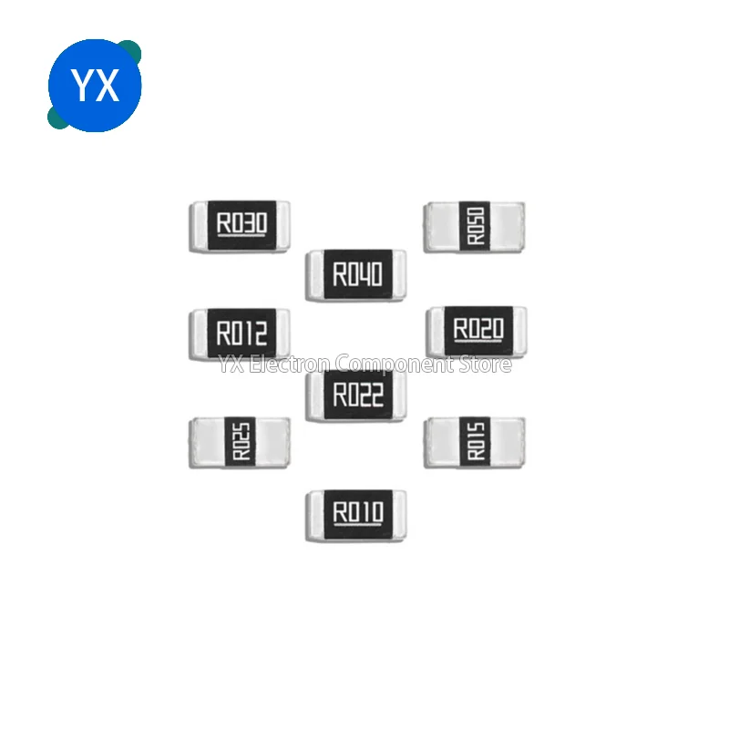 20PCS 2W Liga Resistor R001 R002 R003 R004 R008 R009 R010 R012 R015 2512 1% R020 R025 R060 R070 R100 R120 R150 R300 6.4X3.2MM