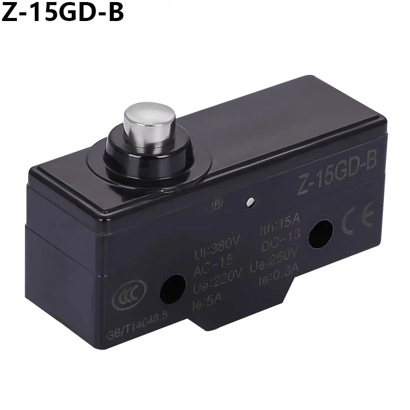 

1PCS Z-15GD-B SPDT 3 Screw Terminal Momentary Short Push Plunger Control Limit Switch