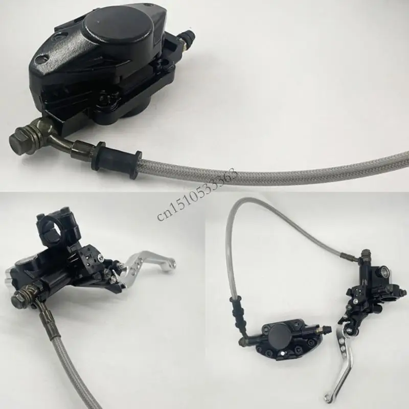 

090E 60/90/120cm Motorbike Oil Hose Brake Line Braided Clutch Pipe for ATV Pit Bike