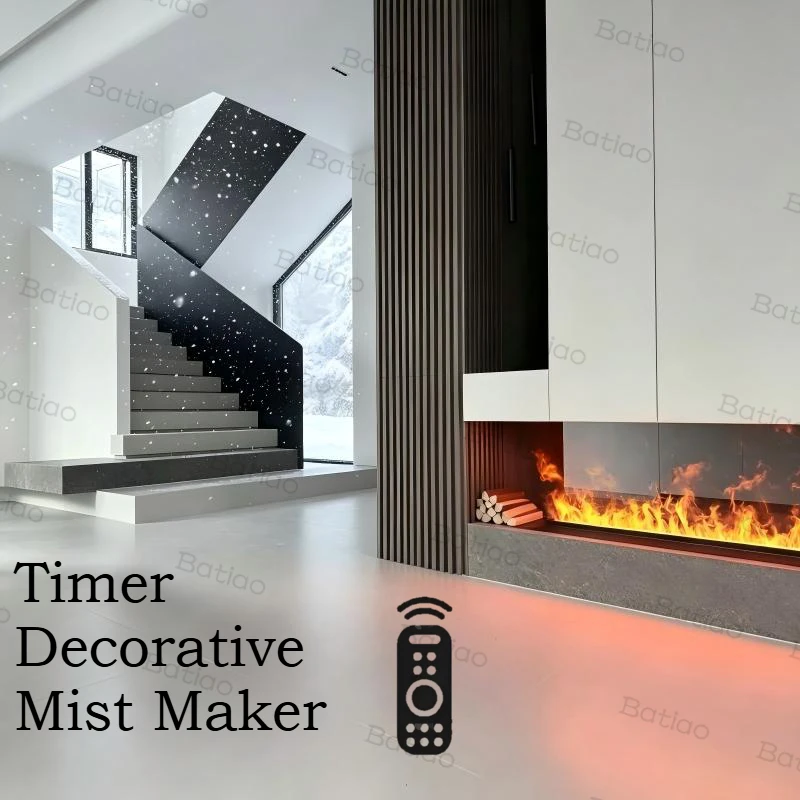 

Non-Heating Decorative Fireplace,Cool Flame Water Vapor Humidifier luxury gold mist fireplace flame tv stand with fireplace