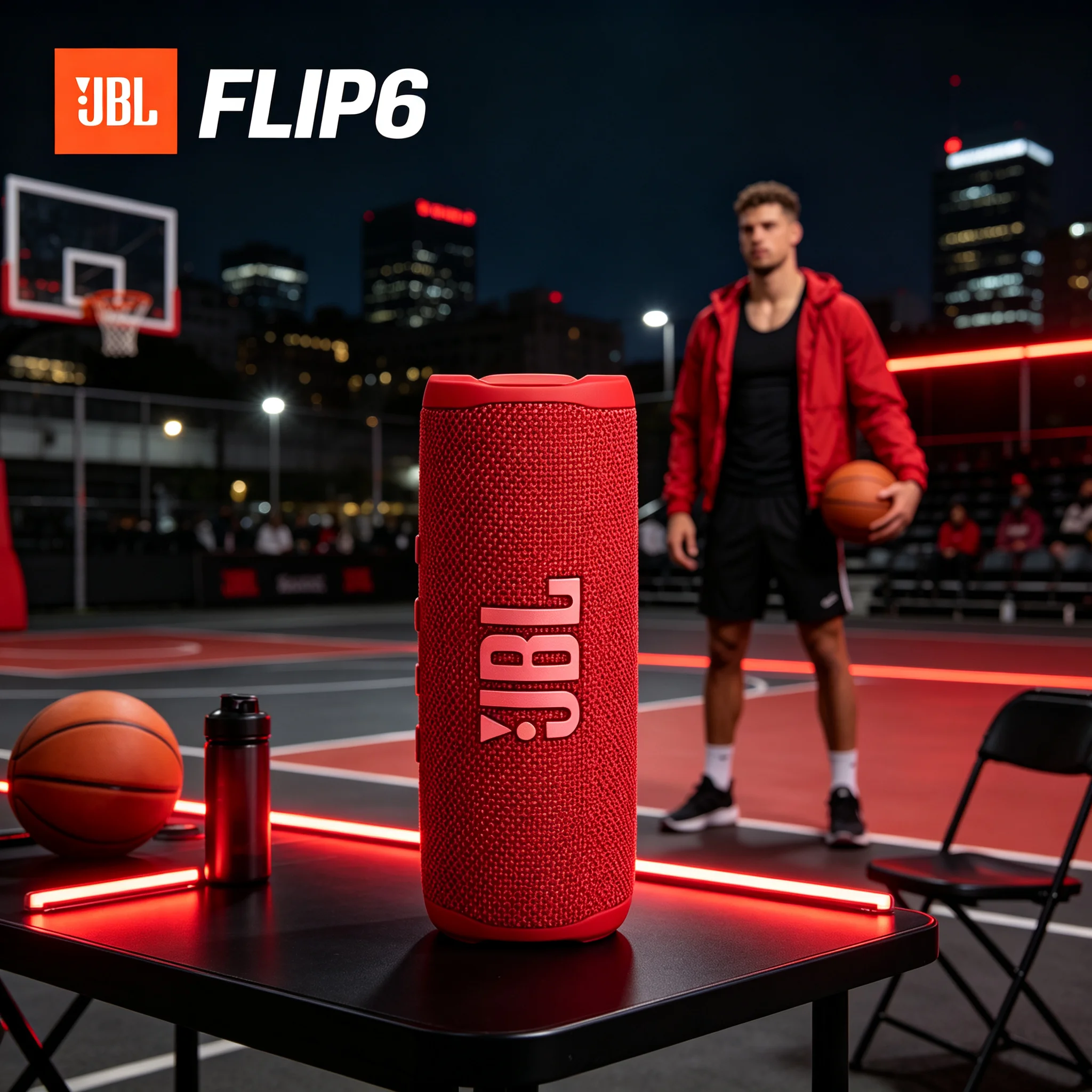 Jbl Speaker Flip 6 - JBL FLIP6 Bluetooth Loudspeaker, Two-Way Driver