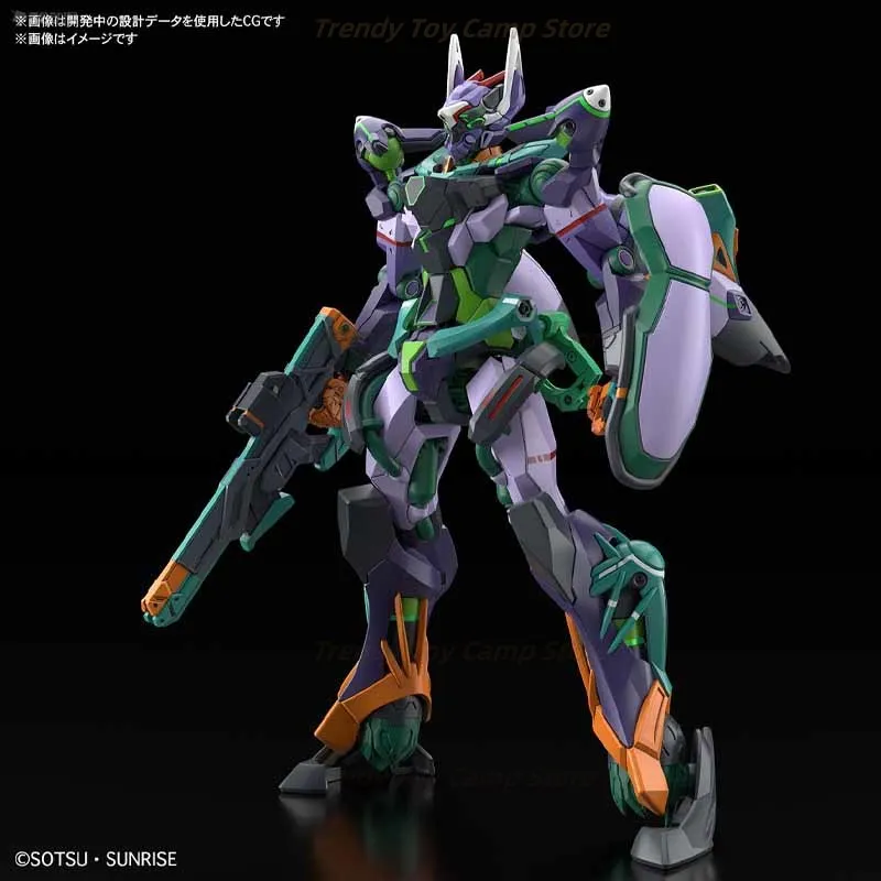

【В наличии】Оригинальный комплект моделей Bandai HG MSGG 1/144 GMS- Anda GFreD, экшн-фигурка в сборе, модель игрушки, коллекционные предметы для мальчиков