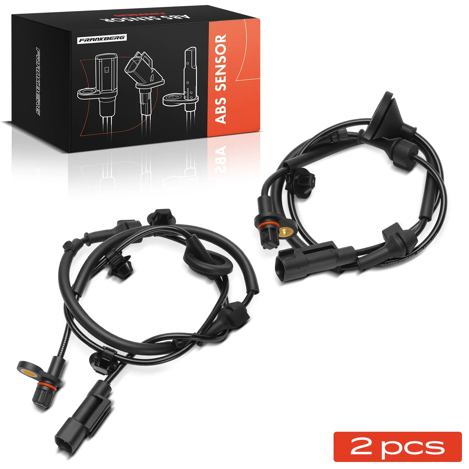 Frankberg 2x ABS Achteras Links Rechts voor Mitsubishi Outlander 3 GFW GGW ZJ ASX GAW Bj vanaf 2012 51426 4670 B401 4670 A572 31736