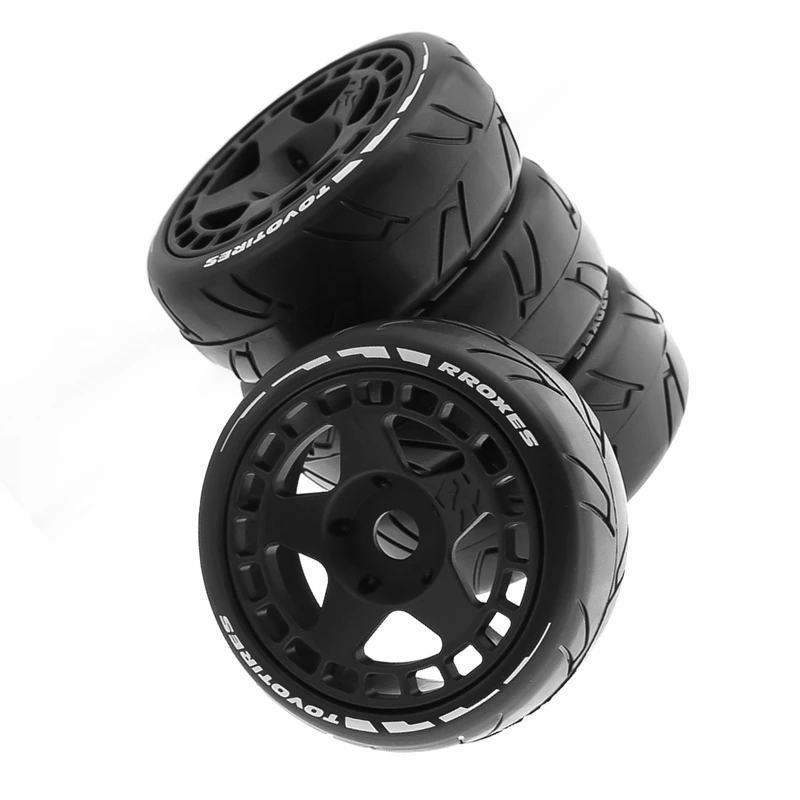 

105Mm 1/8 Scale RC Off Road Buggy Tires Wheel 17Mm Hex For ARRMA Typhon Redcat Team Losi Kyosho VRX HPI HSP Hobao