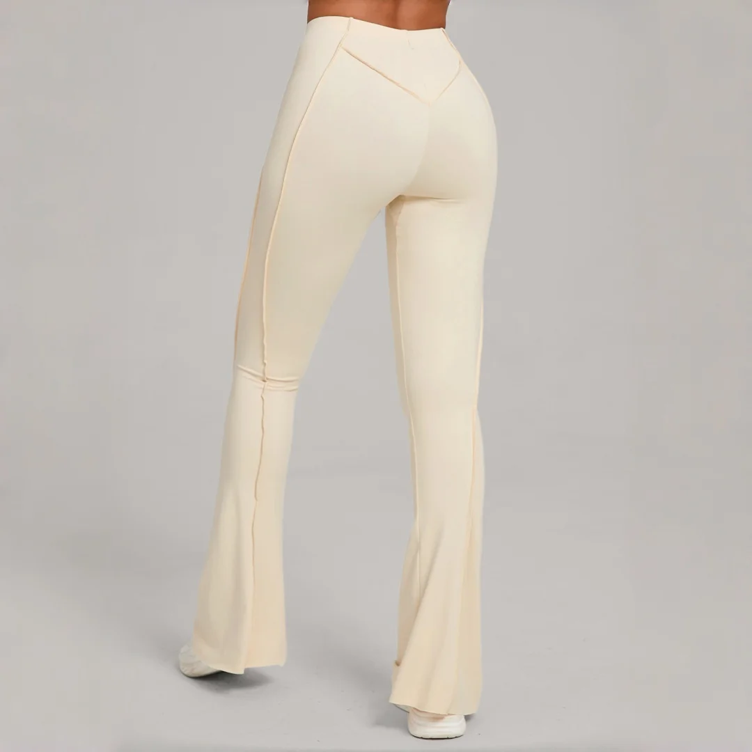 

Women's Yoga Pants High Waist Hip Lift fitness Pants Brushed Wide Leg Flared Pants Casual Running Workout Gym Sports Trousers