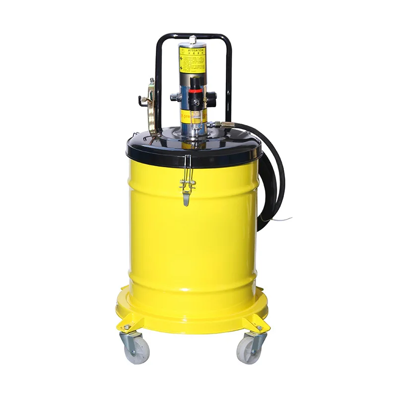 High Pressure Pneumatic Grease Injector Pump 20L Air Operated Bucket Grease Pump Auto Grease Pump Pneumatic Lubricator Gun