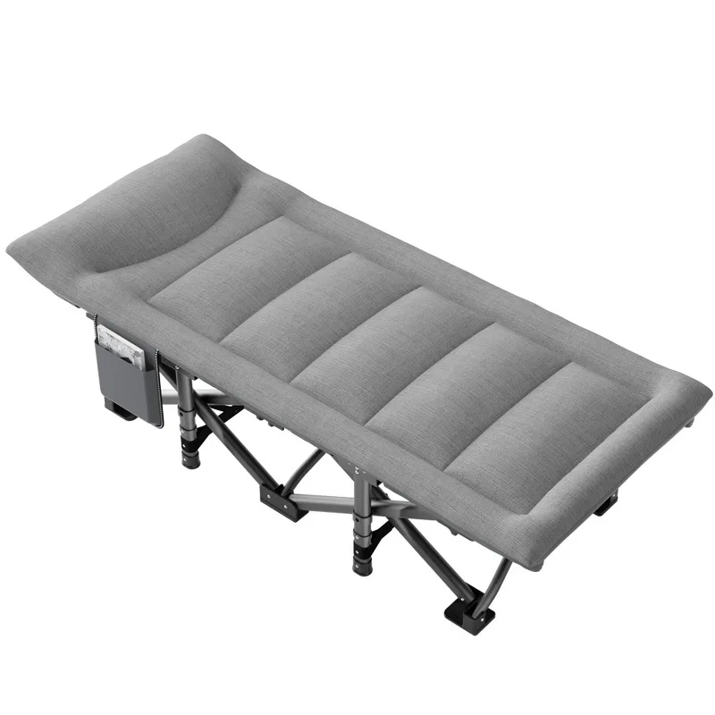 

Folding Bed Single Bed Office Lunch Break Nap Mattress Integrated Outdoor Furniture Household Outdoor Field Factory Direct