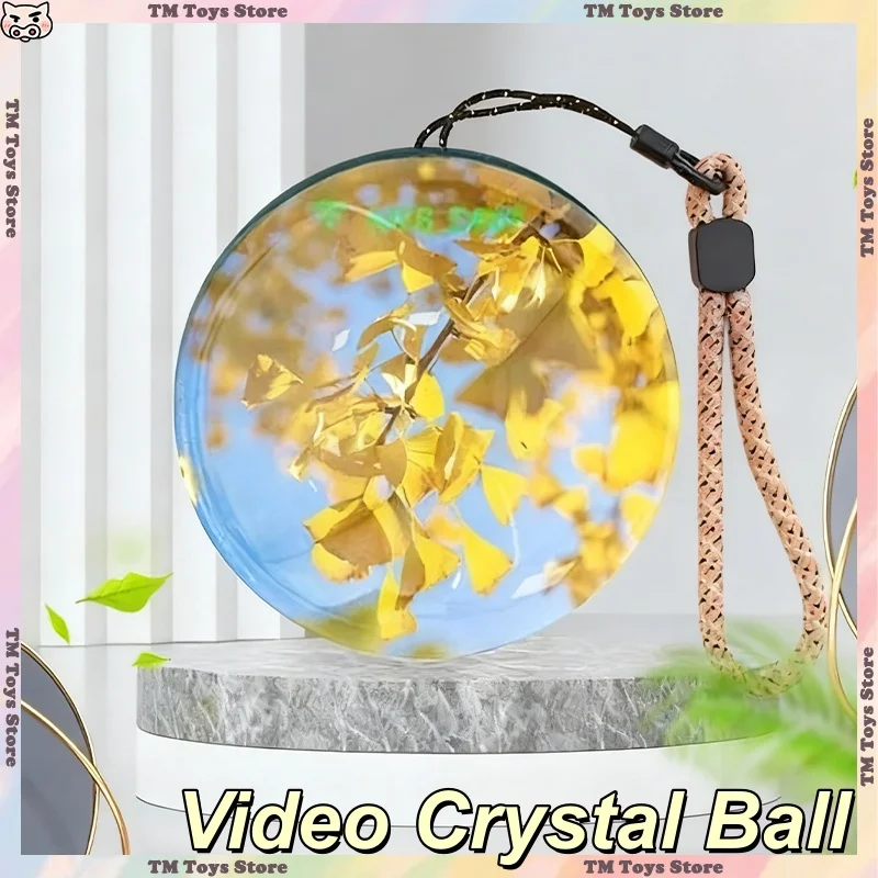 

Video Crystal Ball Emit Light Customized Glass Balls Detachable Video Screen Anime Peripheral Diy Toys Christmas Gifts in Stock